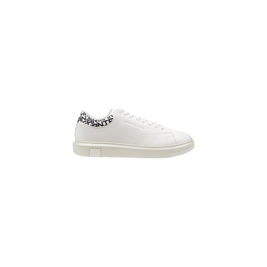 Armani Exchange – Black & White Leather Sneakers