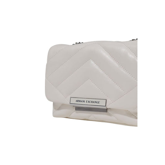 Armani Exchange – White Quilted Mini Bag