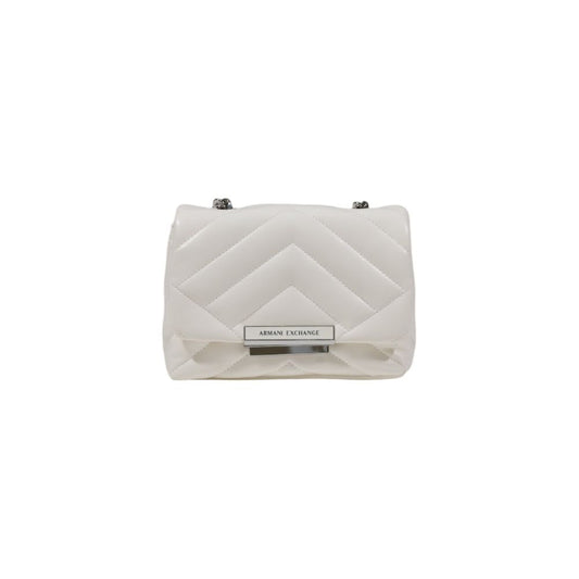 Armani Exchange – White Quilted Mini Bag