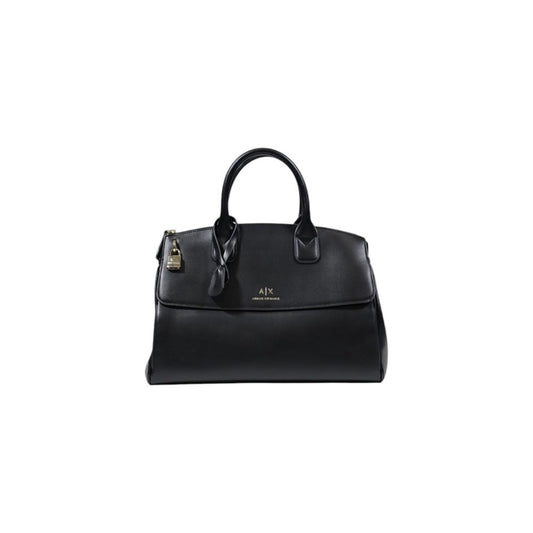 Armani Exchange – Black Polyester Handbag