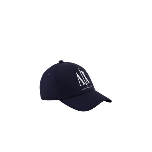Armani Exchange – Blue Cotton Baseball Cap
