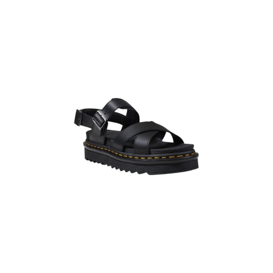 Dr. Martens – Voss II Athena Black Leather Sandals