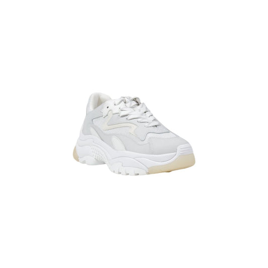 ASH – White Leather & Fabric Sneakers