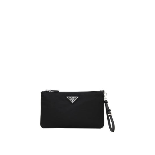 Prada – Nylon Saffiano Wristlet Pouch