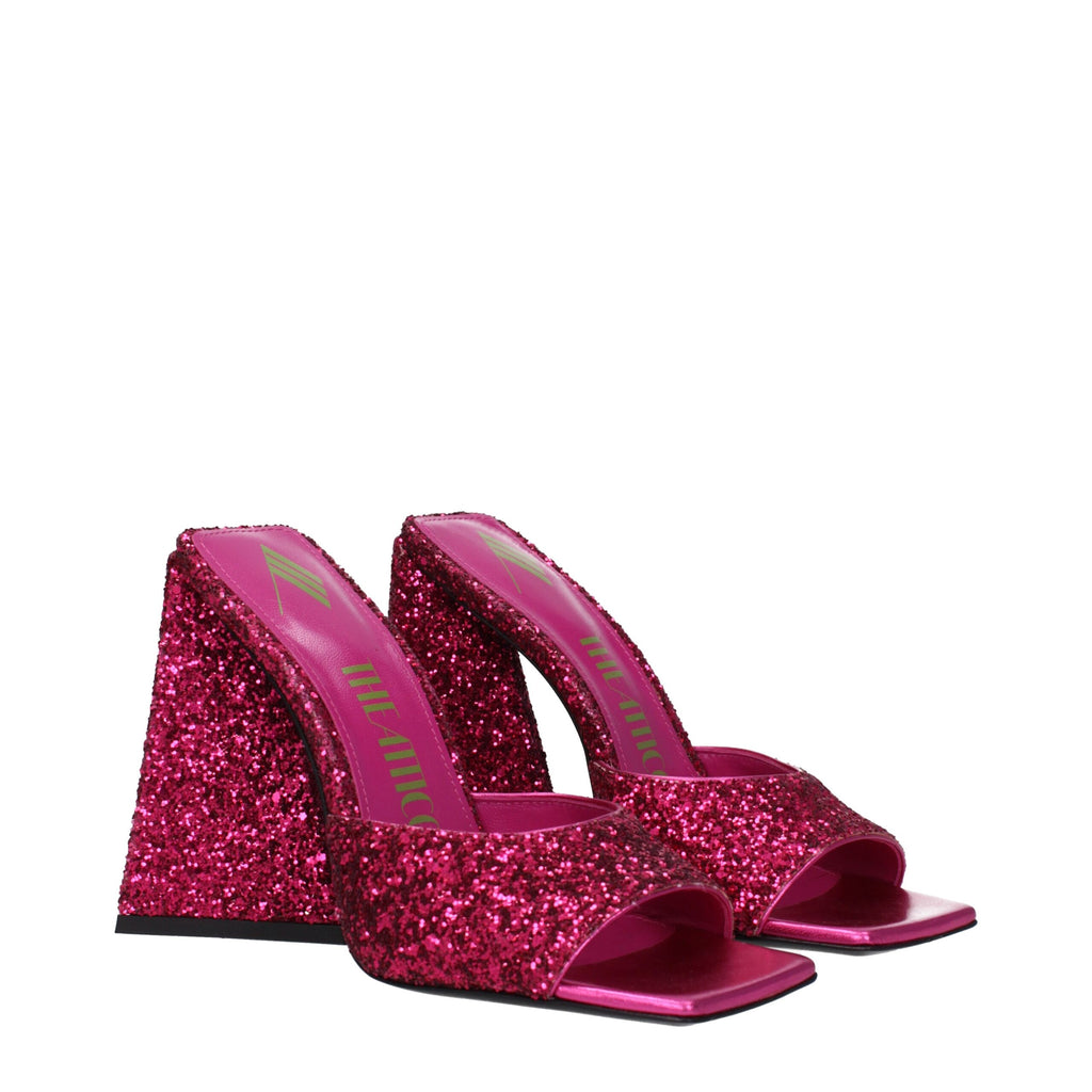 The Attico - Pink Plastic Platforms