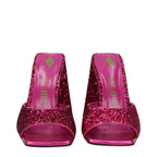 The Attico - Pink Plastic Platforms