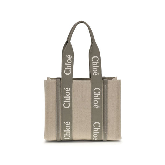 Chloé – Woody Linen Shoulder Bag