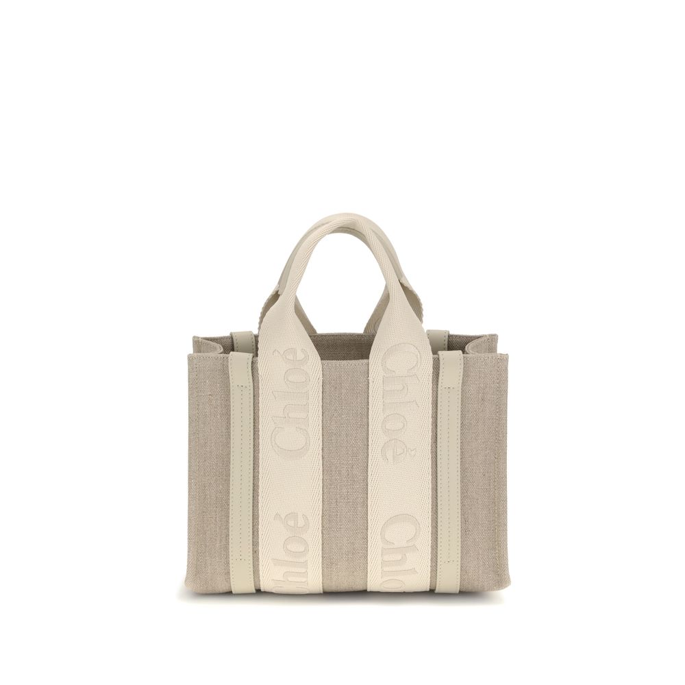 Chloé – Woody Linen Handbag