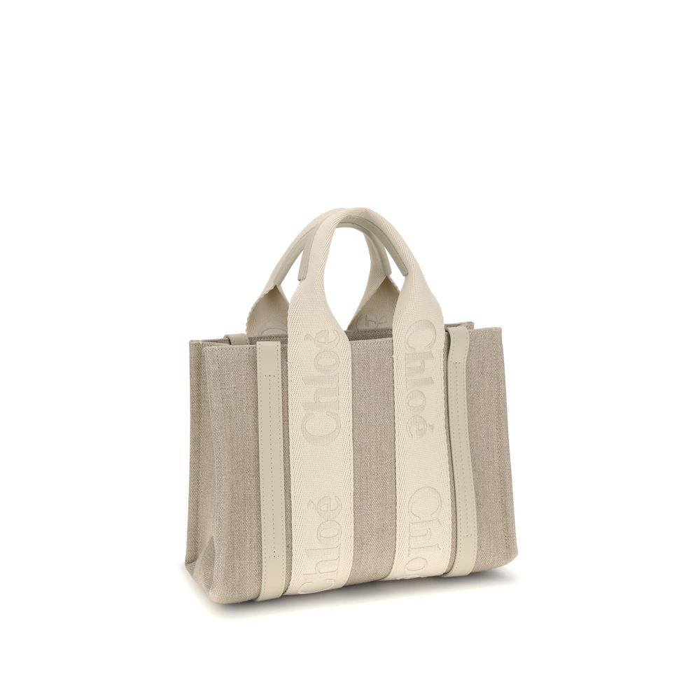 Chloé – Woody Linen Handbag