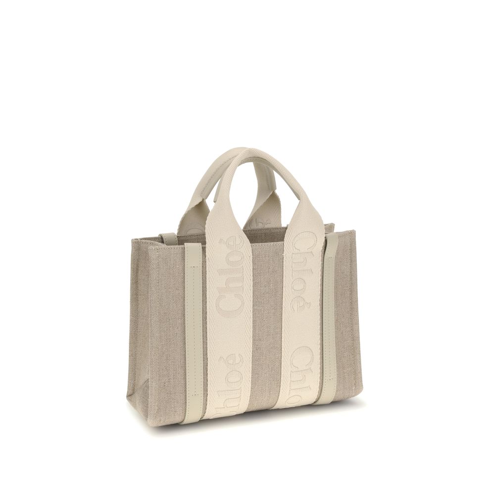 Chloé – Woody Linen Handbag