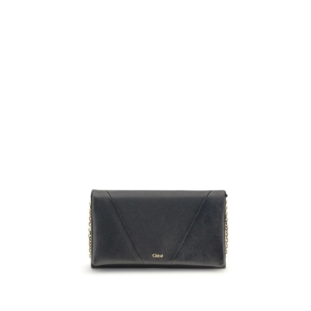 Chloé – Spin Wallet with Flap and Chain