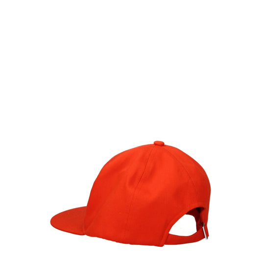 Kenzo – Orange Cotton Baseball Cap