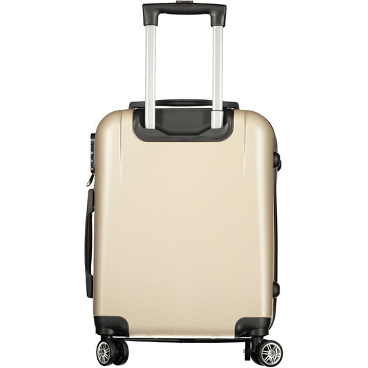 Laura Biagiotti – Gold Polyethylene Suitcase Set (3 pcs)