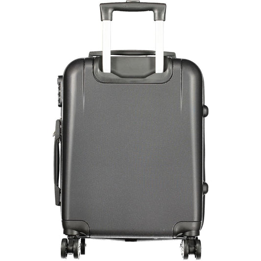 Laura Biagiotti – Black Polyethylene Suitcase Set (3 pcs)