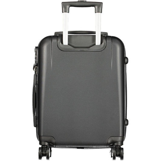Laura Biagiotti – Black Polyethylene Suitcase Set (3 pcs)