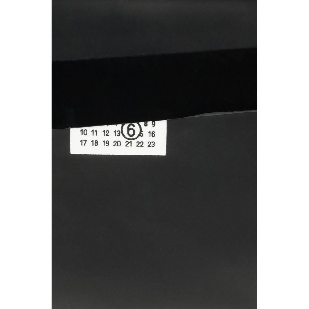 MM6 Maison Margiela – Black Leather Handbag