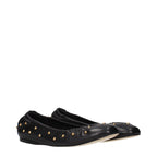 Chloé – Black Leather Ballet Flats