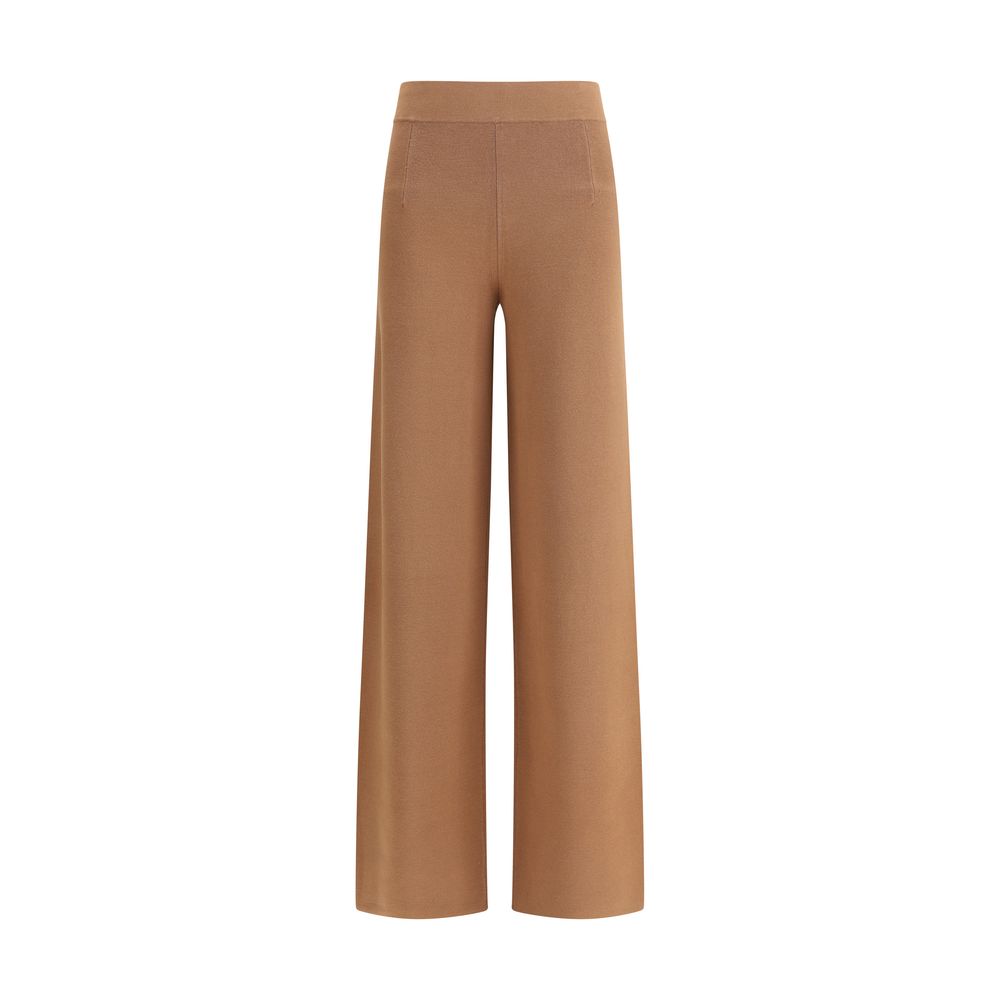 Max Mara - Brown Viscose Casual Pants