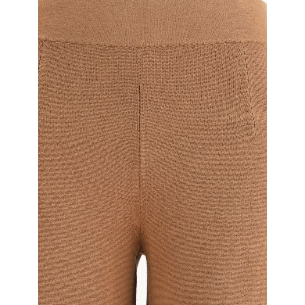 Max Mara - Brown Viscose Casual Pants
