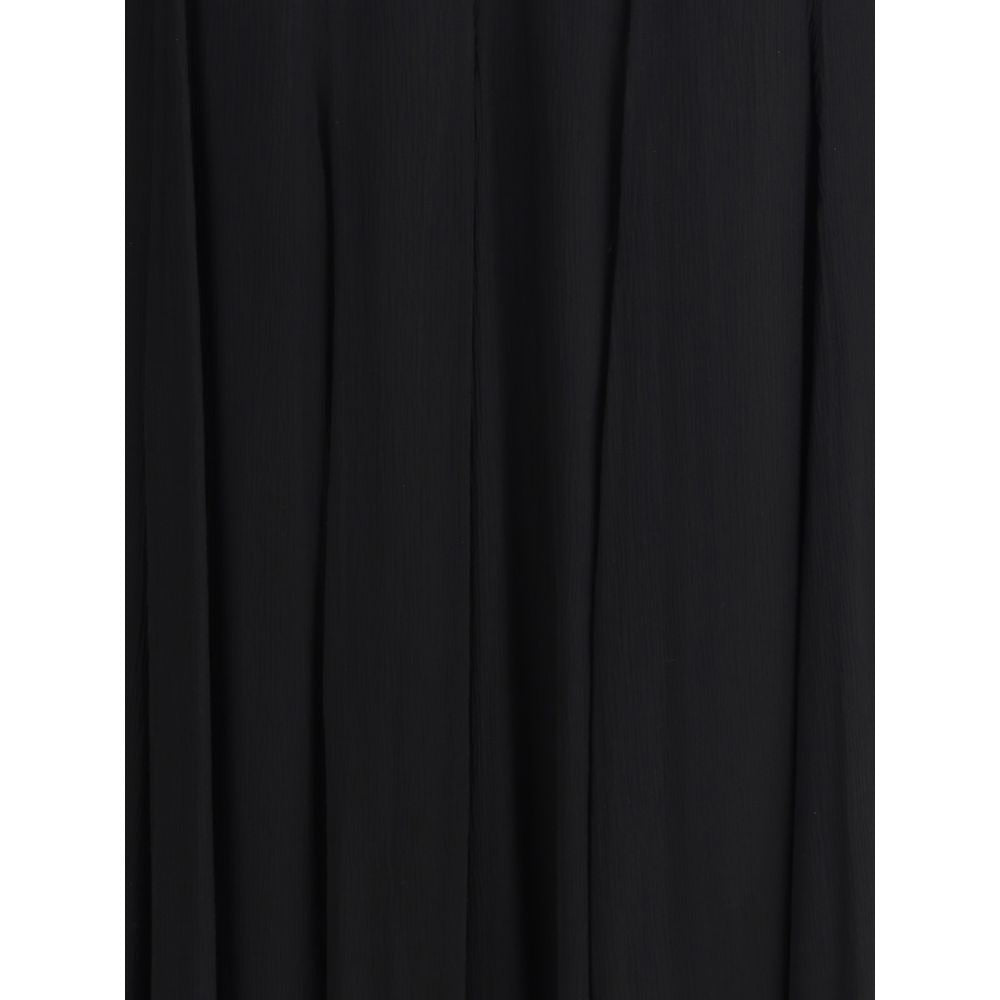 Chloé - Black Silk Long Skirt