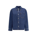 Ami Paris - Blue Cotton Denim Jacket