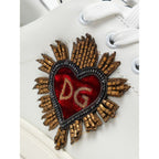 Dolce & Gabbana - White Leather Sneaker