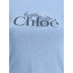 Chloé - Printed logo T-shirt