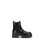 Prada - Brushed leather Ankle Boots