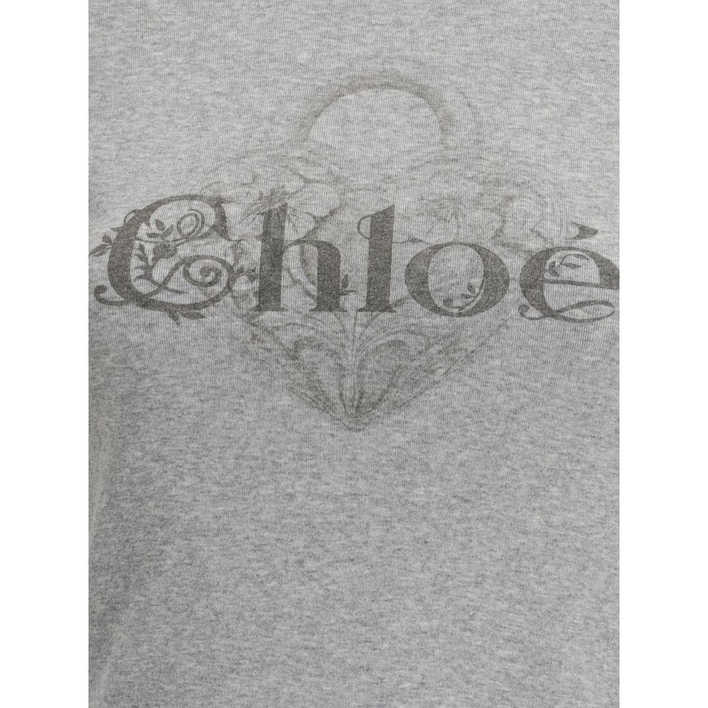 Chloé - Gray Cotton Clothing