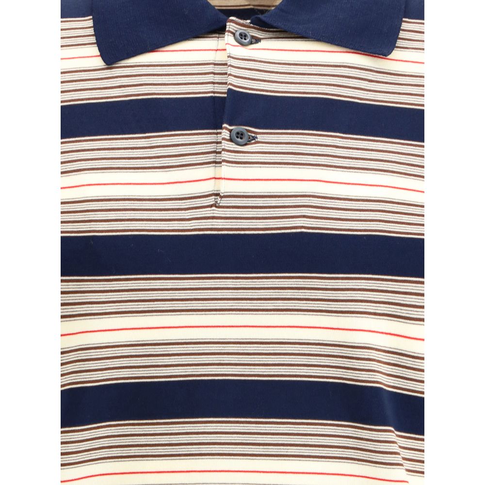 Prada - Multicolor Cotton Polo Shirt