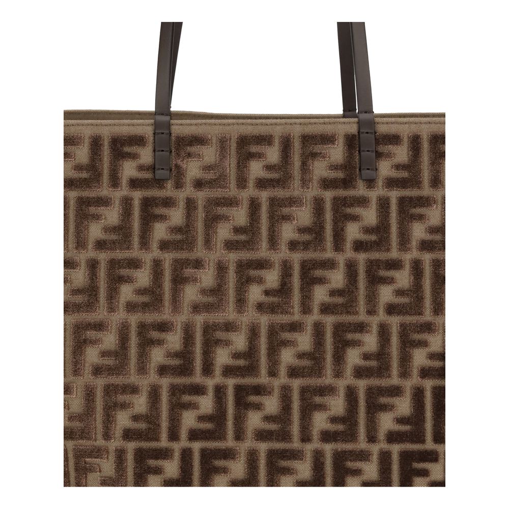Fendi - FF logos Tote Bag