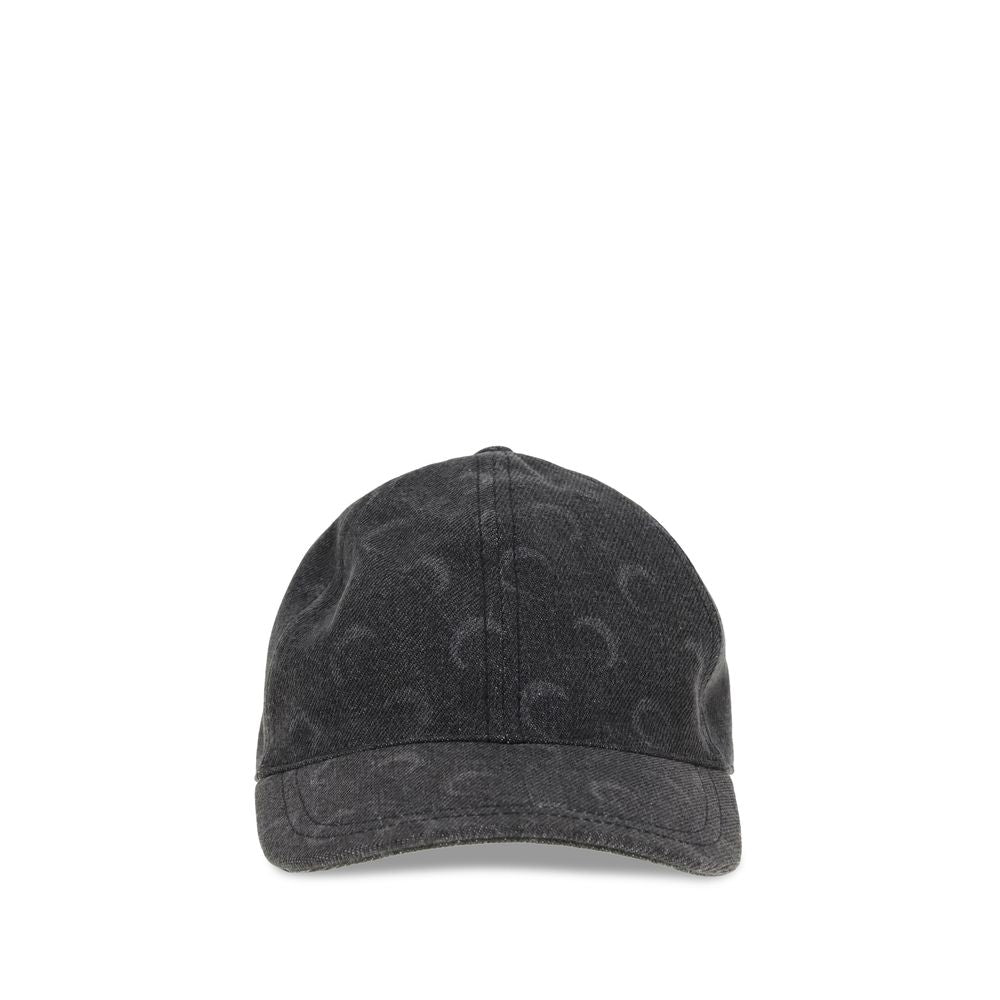 Marine Serre - Moon Laser Denim Baseball Hat