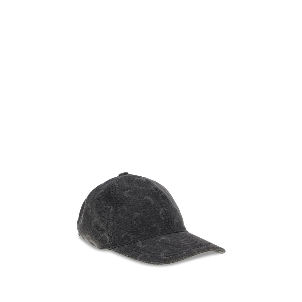 Marine Serre - Moon Laser Denim Baseball Hat