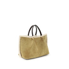 Valentino Garavani – Suede & Sheepskin Medium Tote Bag