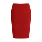 Saint Laurent - Red Viscose Skirt