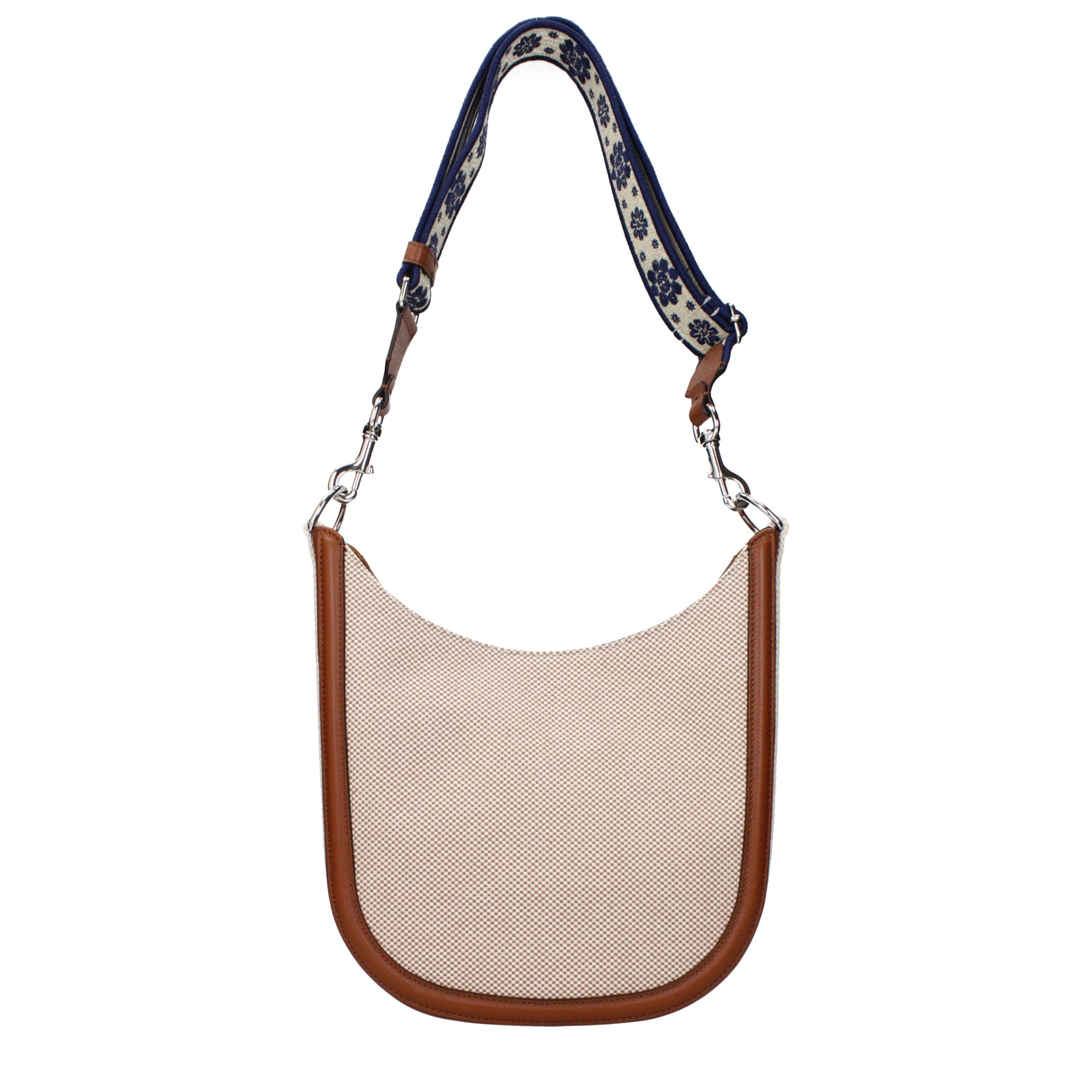 Valentino Garavani – Beige Fabric Crossbody Bag