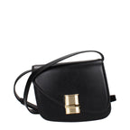 Salvatore Ferragamo – Black Leather Crossbody Bag