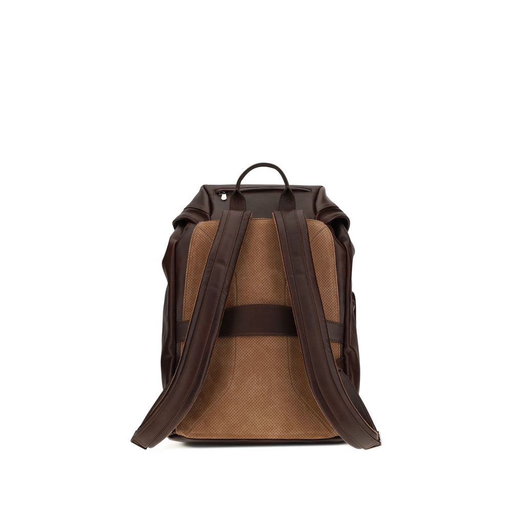 Brunello Cucinelli  - Leisure leather Backpack