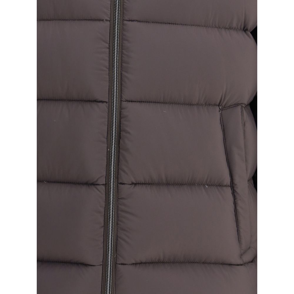 Herno - Brown Polyamide Bomber