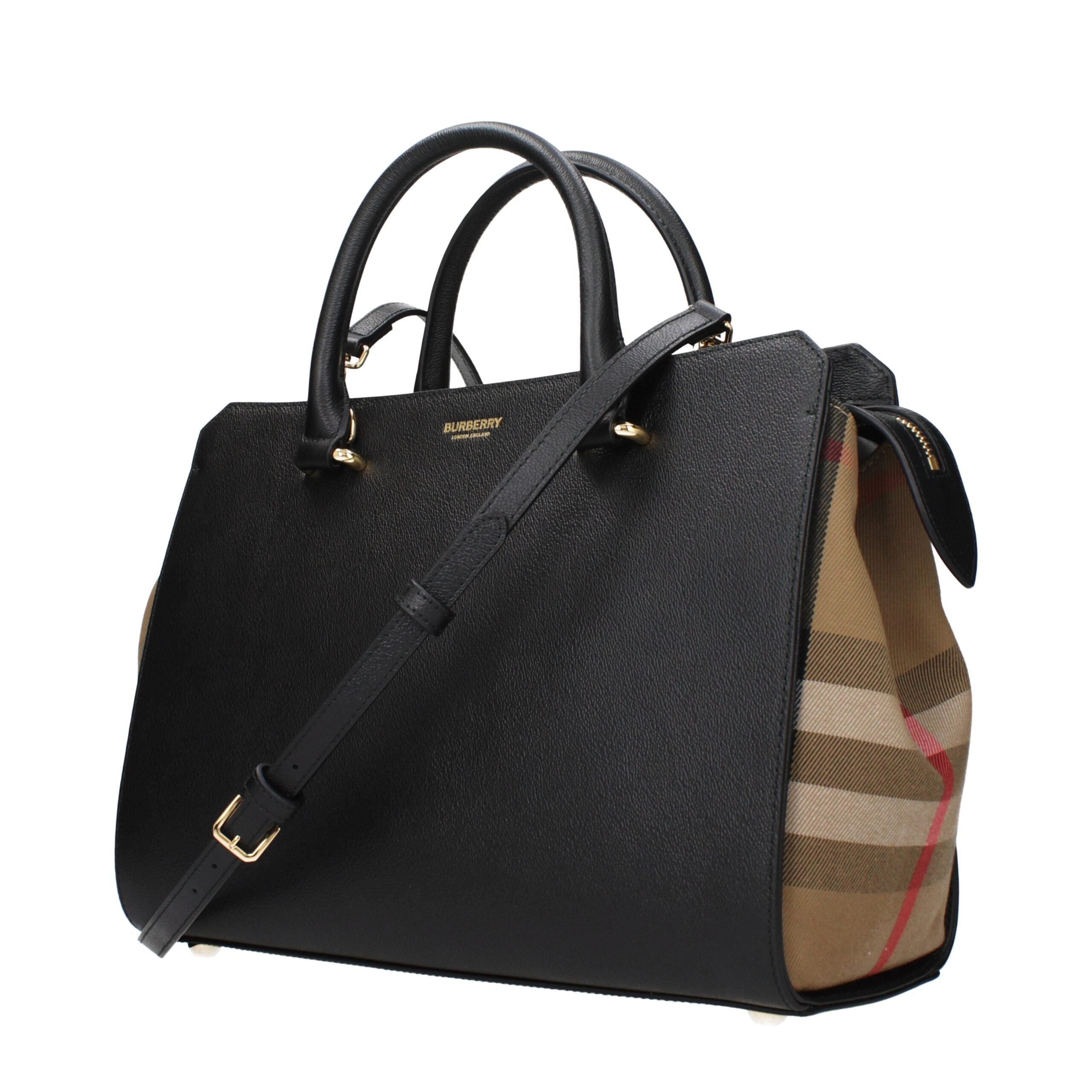 Burberry – Black Leather Handbag