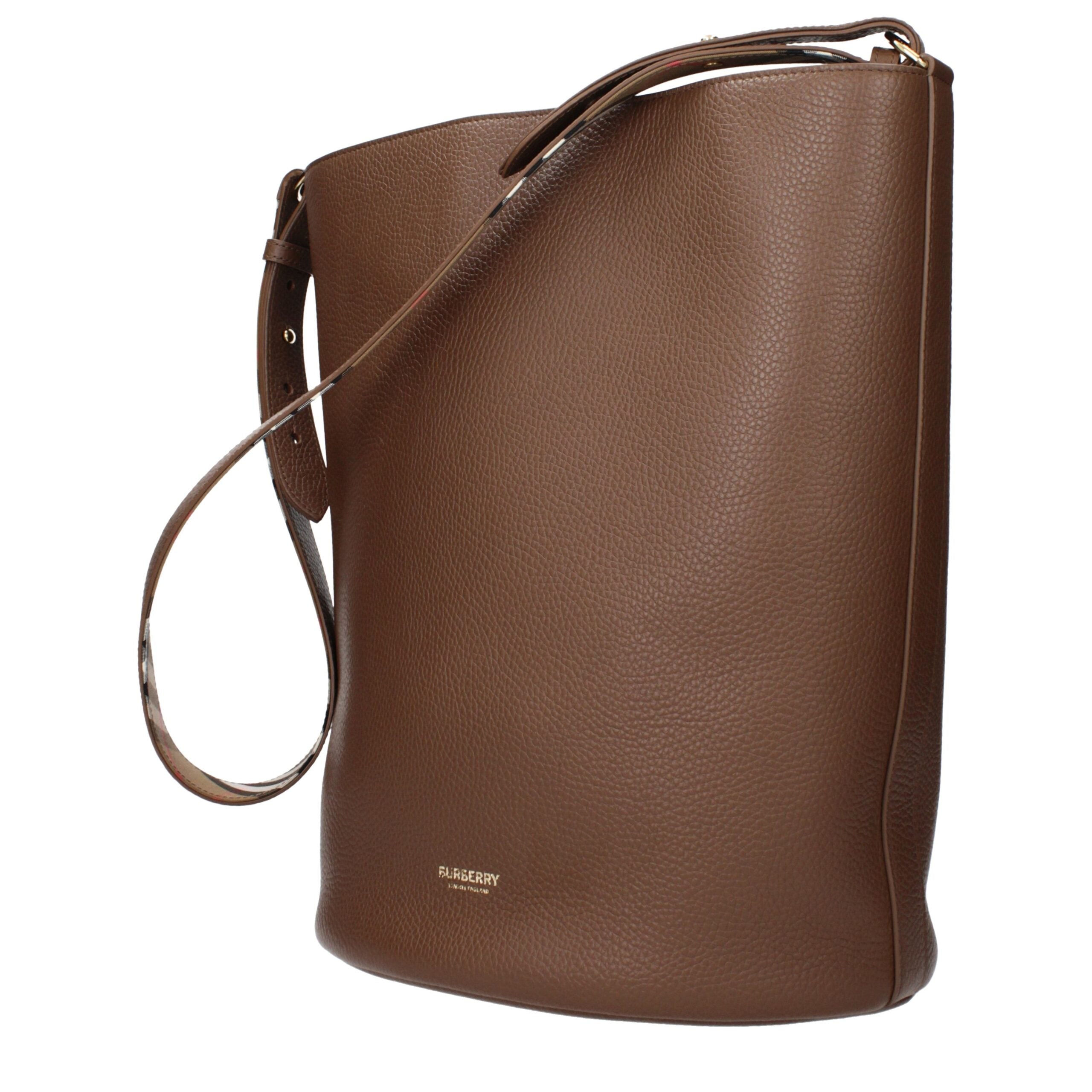 Burberry – Brown Leather Handbag