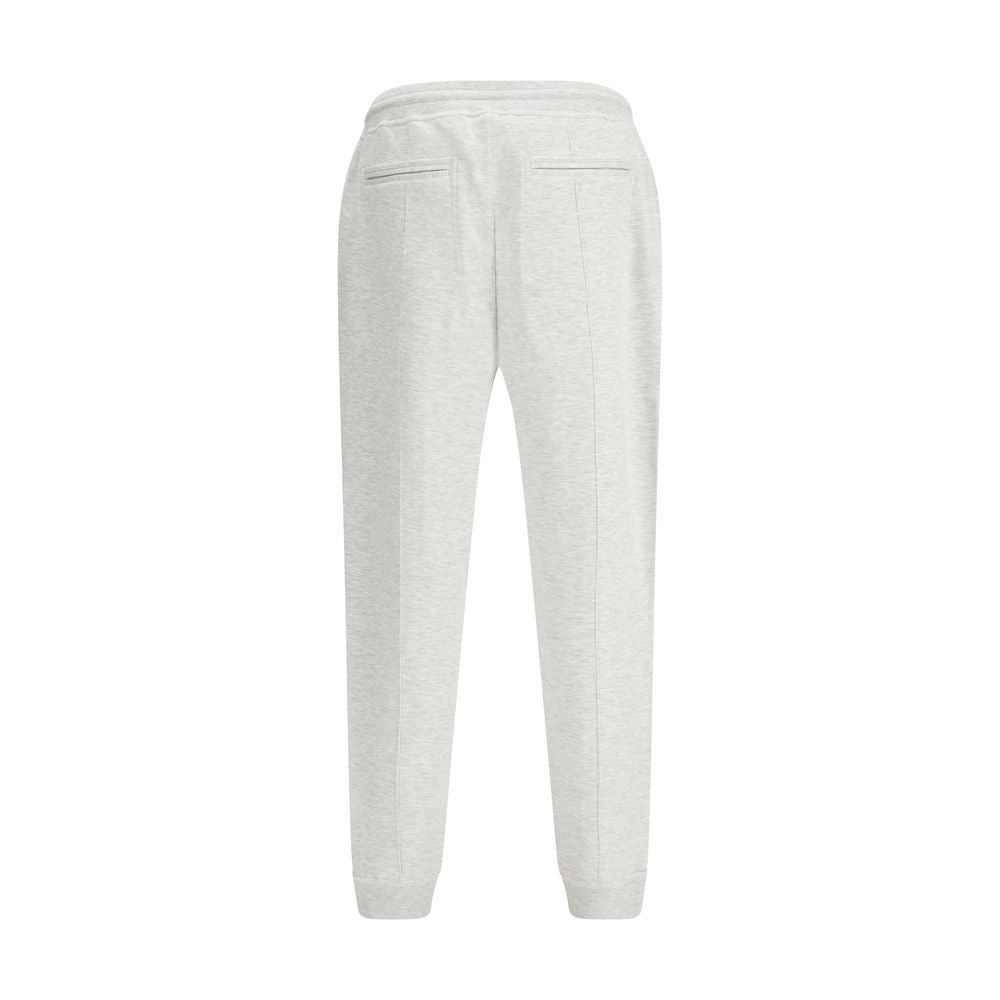 Brunello Cucinelli - Gray Cotton Joggers