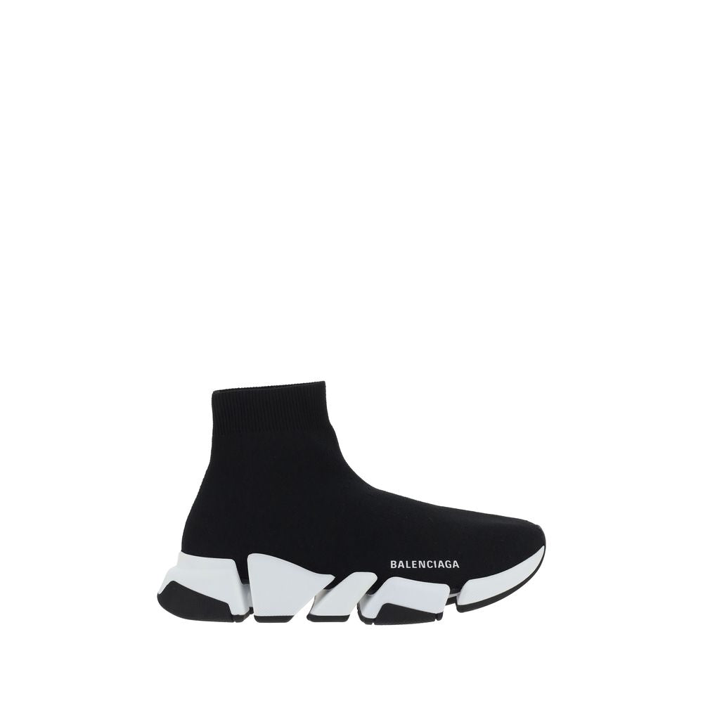 Balenciaga - Black Polyester Athletic Sneakers