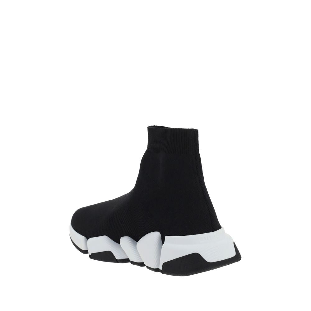 Balenciaga - Black Polyester Athletic Sneakers