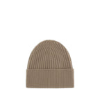 Moncler - Grenoble Beige Merino Wool Beanie