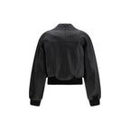 Jacquemus - Black Lamb Leather Sweatshirt