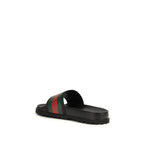 Gucci - Black Rubber Slippers