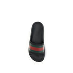 Gucci - Black Rubber Slippers