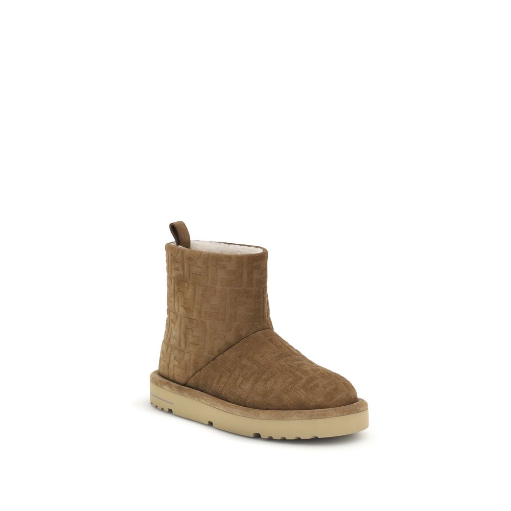 Fendi - The Suede Leather Ankle Boots