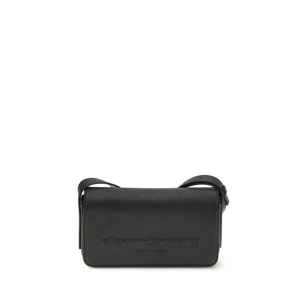 Alexander Wang - Black Calf Leather Bos Taurus Shoulder Bag
